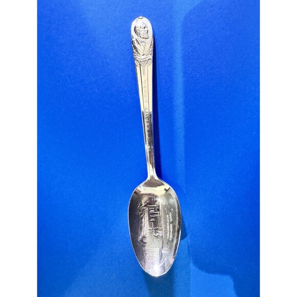 Set of 19 Wm Rogers Co Vintage Presidential Spoons Silver Plated - Picture 9 of 16